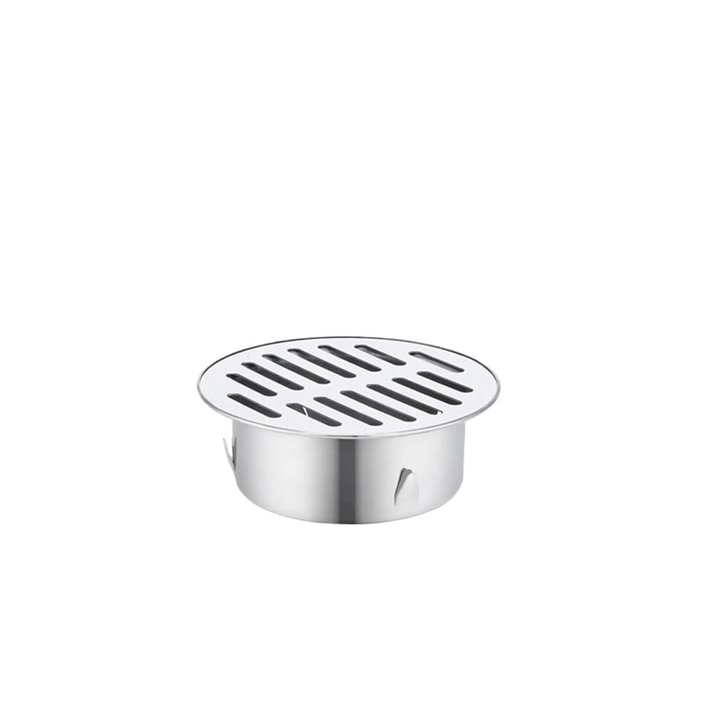 Jobaojiang 90Mm 1 Pc Bathroom Drain Cover Balcony Drainage Stopper Plug Garden Outdoor Roof Anti-Blocking Hair Catcher Floor Strainer(90Mm)