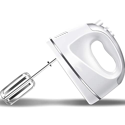 Handmixer-Edelstahl 300W Hochleistungs-Elektromixer zum Mischen von Ei, Sahne, Teig, einfach zu handhabendem Mixer…