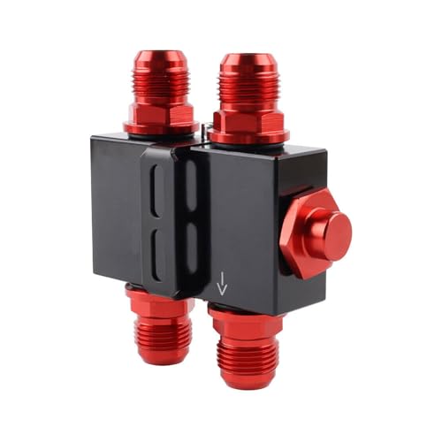 Adaptador de termostato en línea automotriz para enfriador de aceite AN10