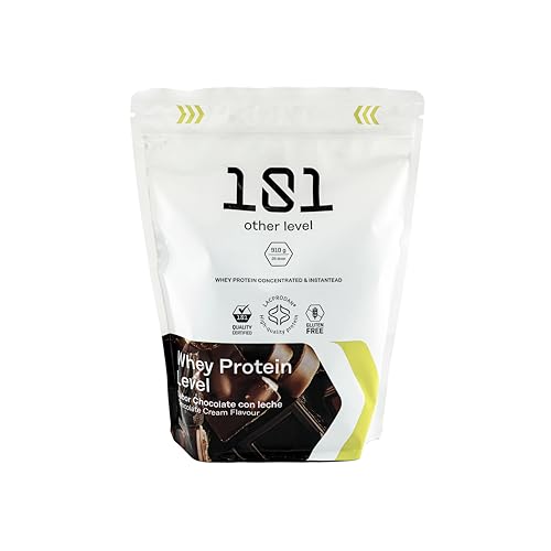 101 Other Level 100% Whey Protein Chocolate 900g - Proteinas Whey Lacprodan Proteina de Suero - Proteina en Polvo - Crecimiento Masa Muscular y Recuperador Muscular - SIN GLUTEN