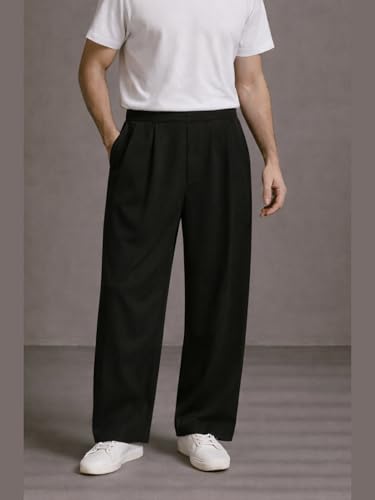 Image of Korean Pants for Man | Trekking Pants | Korean Trousers | Baggy Trackpants for Men - Effortless Style, Confident Feel, Free Movement, All-Day Comfort