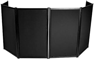 Rockville RFAAC DJ Event Facade 6-Panel Light Metal Frame Booth+Travel Bag+Scrim