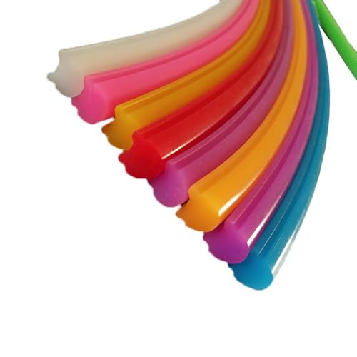 Tira de neón de silicona 12mm flexible azul 1m miniatura 1