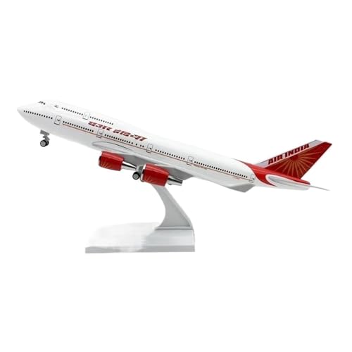 Modelo de avión B747 de resina de 30 cm como recuerdo exclusivo y regalo para entusiastas del aire 1
