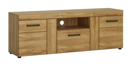 RASANTI Cortina CNAF03 Lowboard 2Türen 1Schublade Grandson Eiche/PVC Grandson Eiche