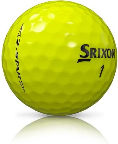 Srixon 2023 Z-Star 8 Yellow Personalized Golf Balls
