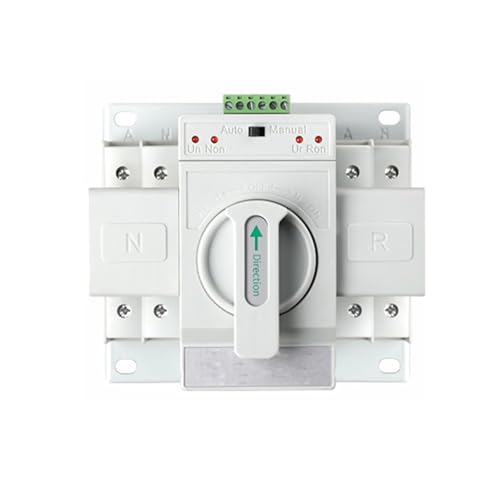 ATS commutateur de transfert automatique double puissance 2P 63A 230V inverseur source