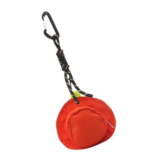 Bolsa de bolsillo en forma de sombrero como colgante para tu mochila diaria