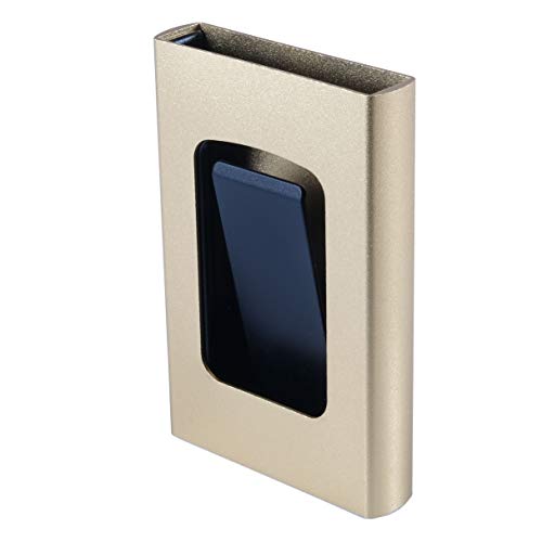 RFID Mini Aluminum Wallet Credit Card Case Slim Credit Card Holder Business Hard Case Metal Wallet for Women Men4