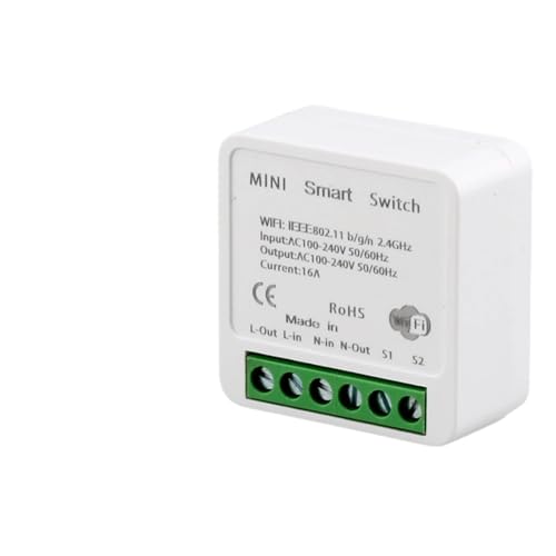 Interrupteur intelligent WiFi AC 220V 230V eWeLink commutateur encastrable va-et-vient