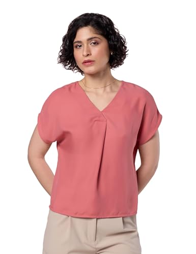 Image of Symbol Premium Women's Relaxed Fit Crop Top | Desk-to-Dinner (Available in Plus Sizes) Polyester