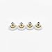 4 PCS Shower Door Rollers Replacement Shower Door Wheels Runners for Bathroom Shower Glass Sliding Door, 19mm x 5mm