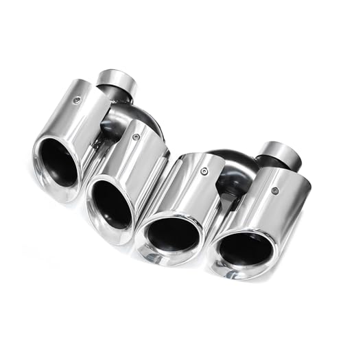 Embout Silencieux D'échappement Macan 3.0t 2019-2024 Tuyau Silver B