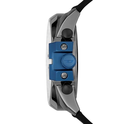 Diesel Mega Chief Stainless Steel Men's Watch with Analog or Digital Movement