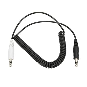 NIKOU Conversion Line, Helm Kit Stretch Resistant Gemakkelijk te gebruiken Helm Cord Adapter voor Luchtvaart Vliegtuigen