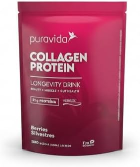 Collagen Protein Verisol Puravida 450 gr (Berries Silvestres)