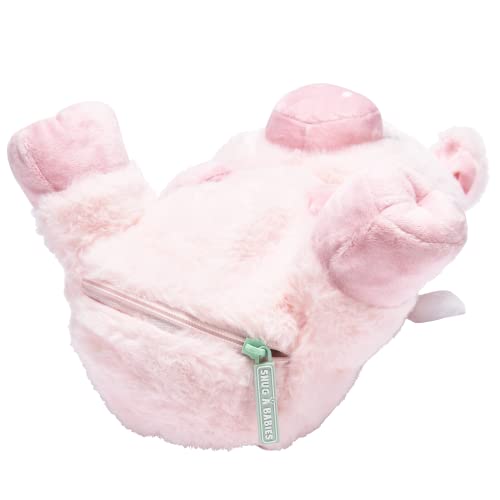Wonder Products Pig Stuffed Animal - Mom & Little Babies Plush Set - Cute Stuffed Plushie Piggy - Softest, Warmies, Fluffy Farm Animal Toy- Squishy Guinea Piglet Stuffed Animal Gift For Kids, Girls #TOP5