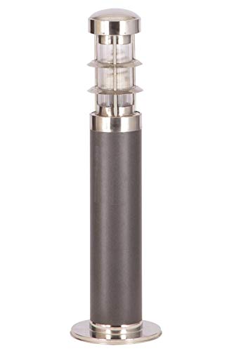 AVONNI BSU-68156-GR-B Gray Electrostatic Powder Coating Outdoor Lighting, E27, Aluminium, Polycarbon Glass, 20cm