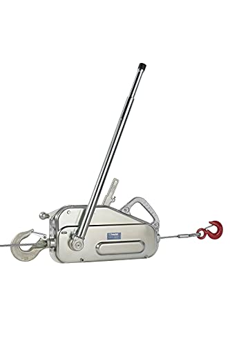Crazy Clearance TU28 griphoist Heavy Duty 4000 lbs (2 ton) Hoist with 30ft Wire Rope Assembly for Construction and Rescue Flash Deals - 60% OFF TU28 griphoist Heavy Duty 4000 lbs (2 ton) Hoist with 30ft Wire Rope Assembly for Construction and Rescue