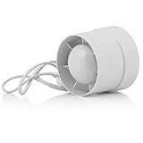 ANWENDUNG | Der elektrische Rohrventilator ist die optimale Lösung zum Belüften Ihres Anzuchtzeltes. Schließen Sie den Lüfter einfach an einen Luftschlauch an und schon werden Ihre Pflanzen ideal belüftet. Ein praktisches und unverzichtbares Zubehör für Ihr Home Grow.