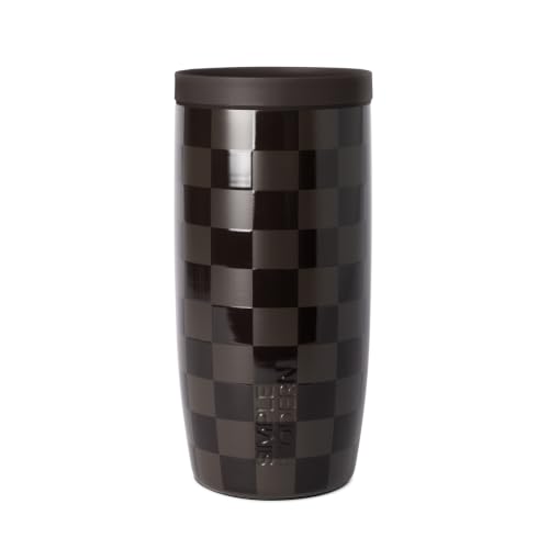 Image of Simple Modern Insulated Travel Coffee Mug 360 Lid | 16oz | Checkered