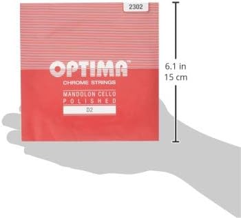 Miniatura 3 de OPTIMA Cuerda Mandocello Rojo 2D (2 Piezas) N 2302