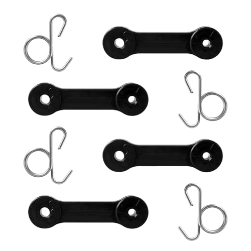 CLSR2U Bagger Latches for Crafts Mower - Rubber Latch Straps for Crafts hu sqvarna Pou LAN Pro Bagger, 532160793 Latch Hooks for Bagger Chute on Crafts HU Pou LAN Pro Riding Lawn Mower Tractor