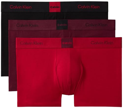 Calvin Klein Men’s 3 Pack Trunks with Logo Waistband product thumbnail 9