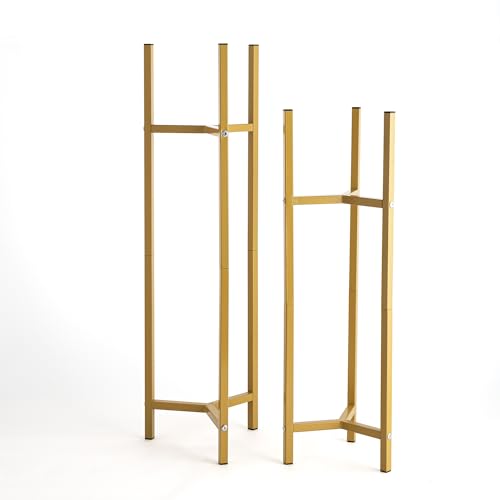 VINTHERA MOA Set 2 Soportes Maceta en Acero ø24x80,5 CM - ø21x68,5 CM