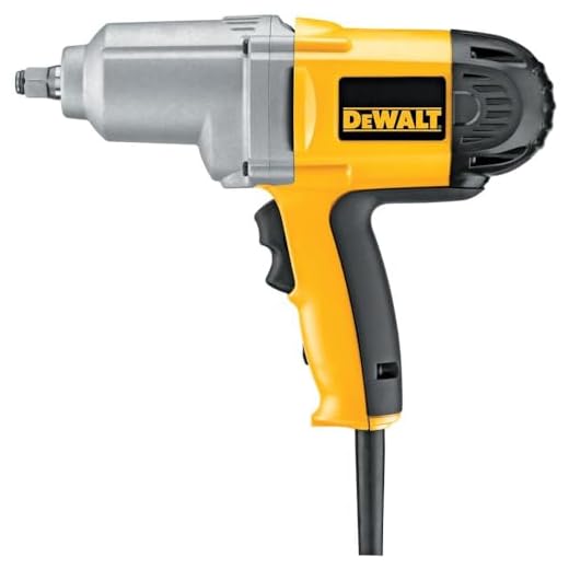 DEWALT Impact Wrench, Hog Ring Anvil, 7.5-Amp, 1/2-Inch (DW293)