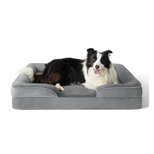 �������p�x�b�h�ł��A Four Seasons Paw �y�b�g�\�t�@ ���p�x�b�h �h���� �\�t�g�t���[�X �g���� �L�p�x�b�h �n�E�X �N�b�V���� ���^�� ���^�� ��^���p �A�������[�o�u���̌��p�x�b�h�ł�(Red,XXL 111 81 16CM)