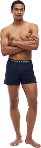 Tommy Hilfiger Calzoncillos bóxer hombre algodón transpirable elástico 5
