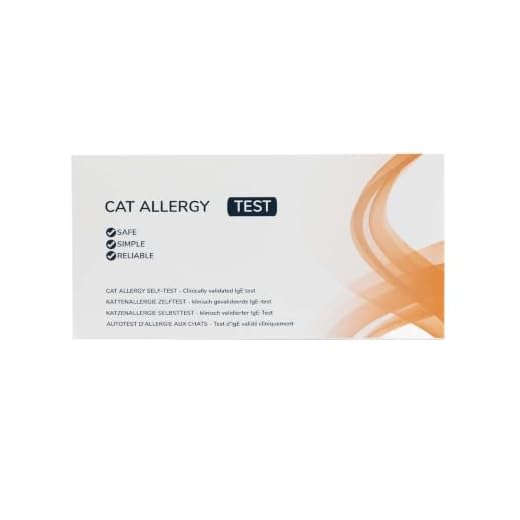 Katzenallergie Test - 10 Minuten Ergebniss