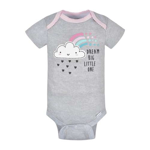 Image of Gerber unisex baby 8-pack Short Sleeve Onesies Bodysuits and Toddler T Shirt Set