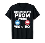 Would You Go To Prom With Me Yes Or No Graduation 2023 Prom T-Shirt