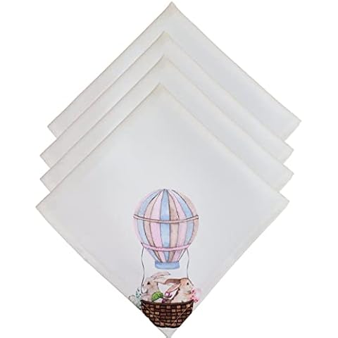 Maison Charlô | Oster-Oxford-Polyester-Stoffservietten, Oster-Happy Garden Cover