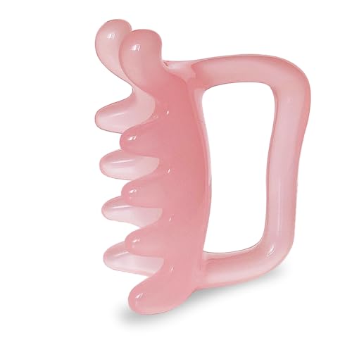 Großes Faszienmassage-Blaster-Tool für Cellulite, myofasziale Entspannung, Muskelknoten, Triggerpunkte, Cellulite-Massagegerät zur Linderung von Körperspannungen, fördert die Lymphzirkulation, Pink