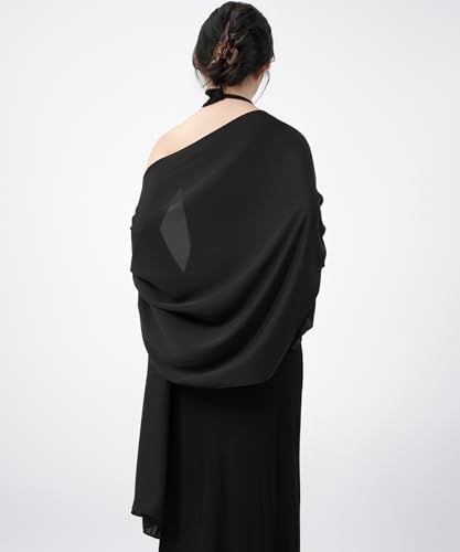 Women's Chiffon Scarf Shawls and Wraps for Evening Dresses Bridesmaid Wedding Bridal Scarves Soft Fashion Shawl2