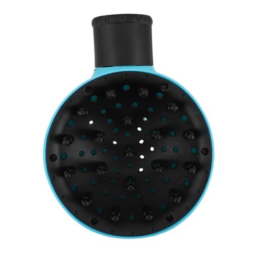 SAFIGLE Secador de pelo capota Difusor de cabello para el cabello rizado Accesorio universal para difusor de cabello. difusor de secador el plastico Sky-blue