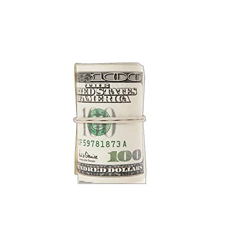 Advanced Graphics Roll of $100 Bills Life Size Cardboard Cutout Standup