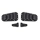 Dilwe RC Car Intake Grille & Motor Abdeckungs Scharnier, Kunststoffeinlassgitter Motorabdeckungsscharniere mit Aufklebern für 1/10 RC Car Upgrade Zubehör