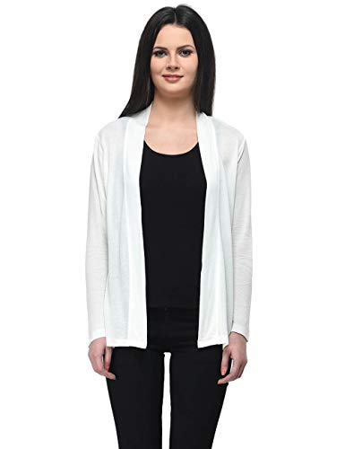 Image of Frenchtrendz Womens's Viscose Crepe Shrug(Size: XS-4XL)
