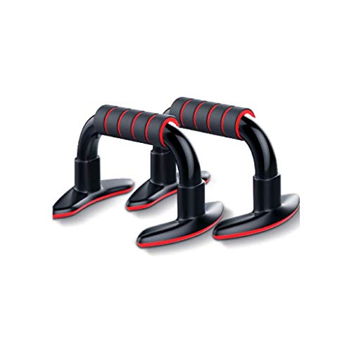 Barres de pompes avec poignées ergonomiques pour protéger les poignets lors des exercices