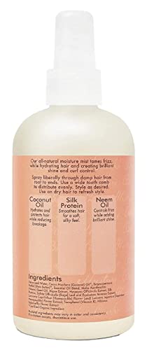 Shea Moisture Coconut & Hibiscus Hold & Shine Mist 8 Ounce (235ml) (6 Pack)