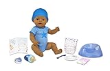 Baby Born Interactive Boy Doll- Dark Brown Eyes