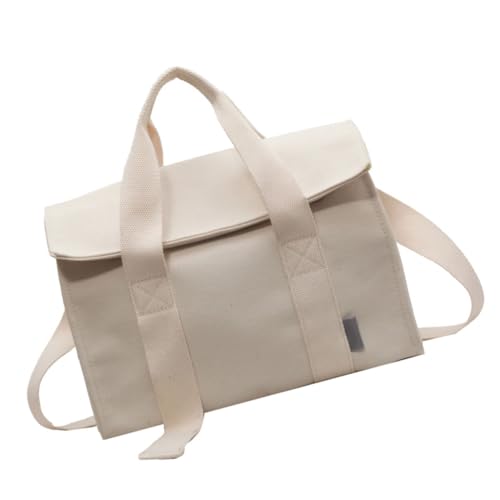 Grand sac en toile femme laiteux bohème - Sacs à main et sacoches cabas tendance