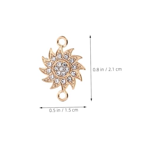 Pendentifs tournesol pour fabriquer vos bijoux sans outils complexes à la maison