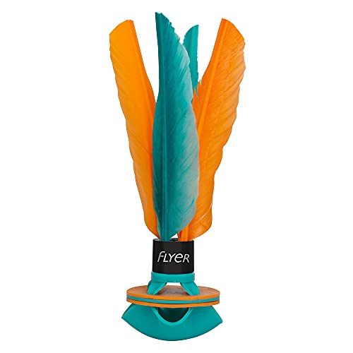 Waboba VOLI - Rethink Your Paddle Game – Backyard Set Includes: 2 Wearable Paddles and 1 Oversized Shuttlecockl - 250 x 123 x 212 mm, Braun – Bild 6