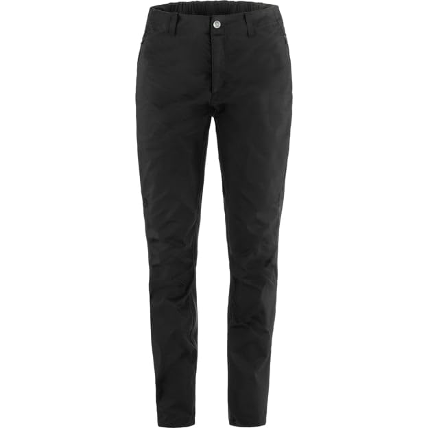 Pantalon femme Hoja Hybrid Fjallraven noir 42 contre le vent