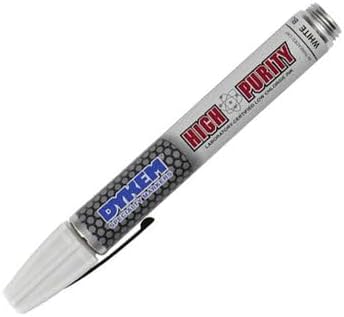 DYKEM HIGH Purity 44 Markers, White, Case of 12 Markers